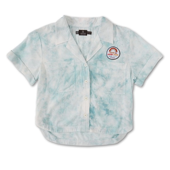 NWT Volcom Women’s Outerbanks Sarah Cameron Top-RARE - Picture 6 of 6